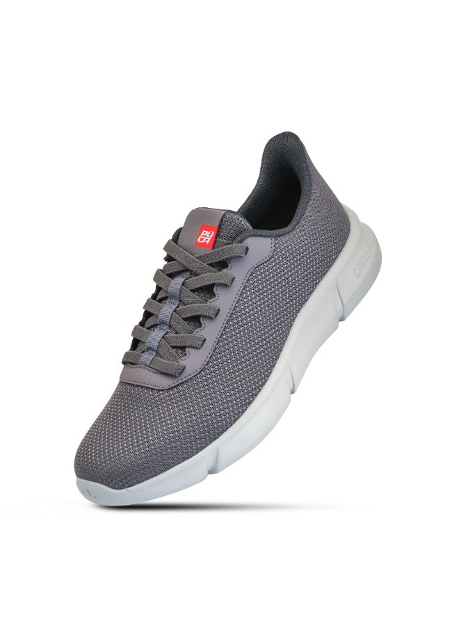 Puca shoes For men | Light weight Breathable stylish men shoes | Stacker Grey - Image 1